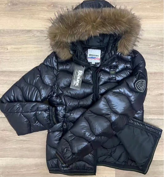 BLAUER DONNA BLACK PELLIC