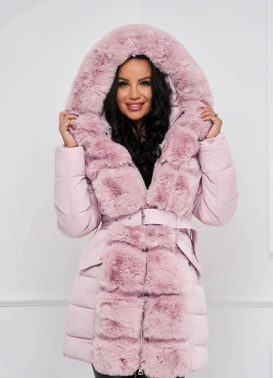 Pelliccia-Eco Pink