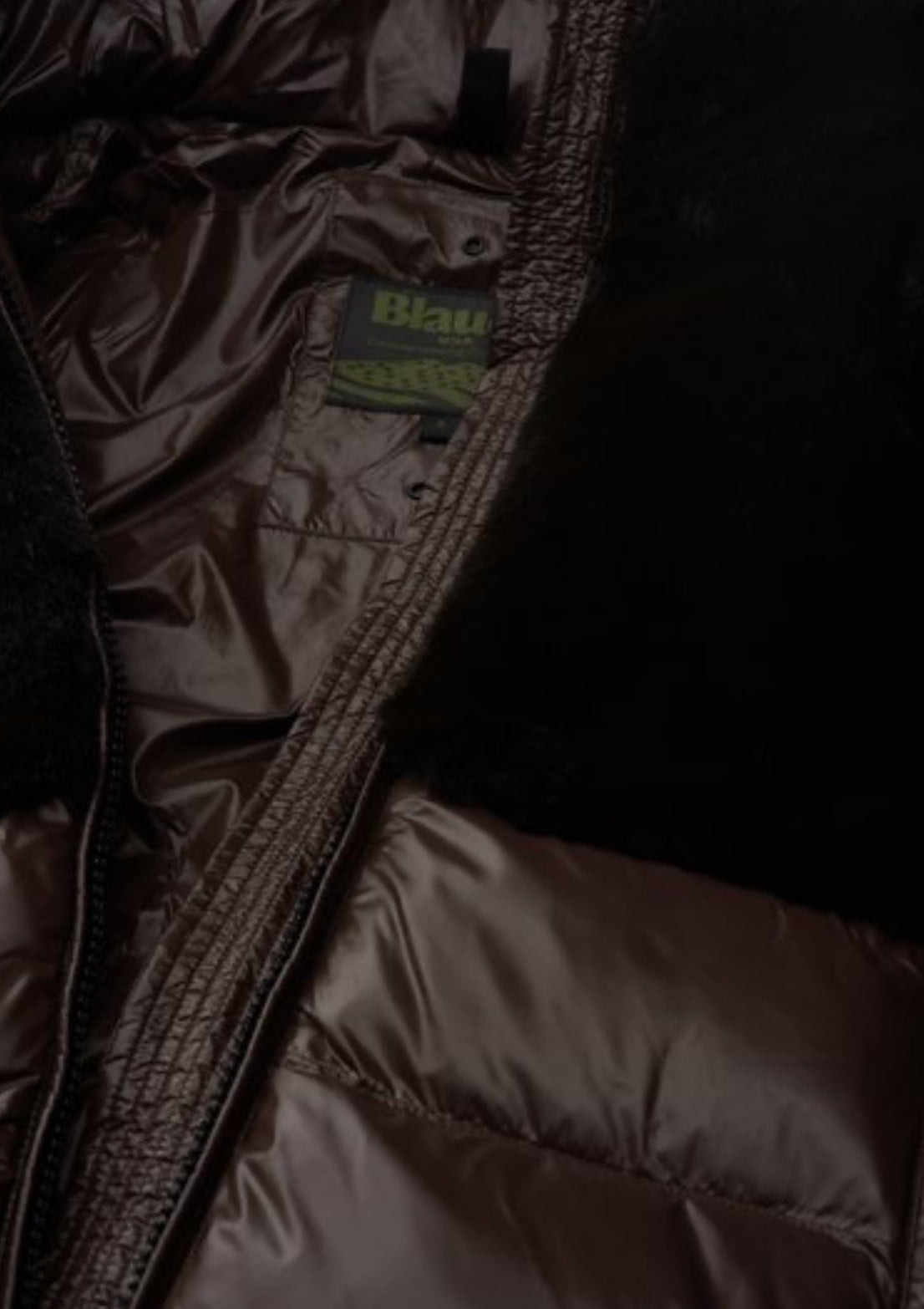 Blauer bordblack