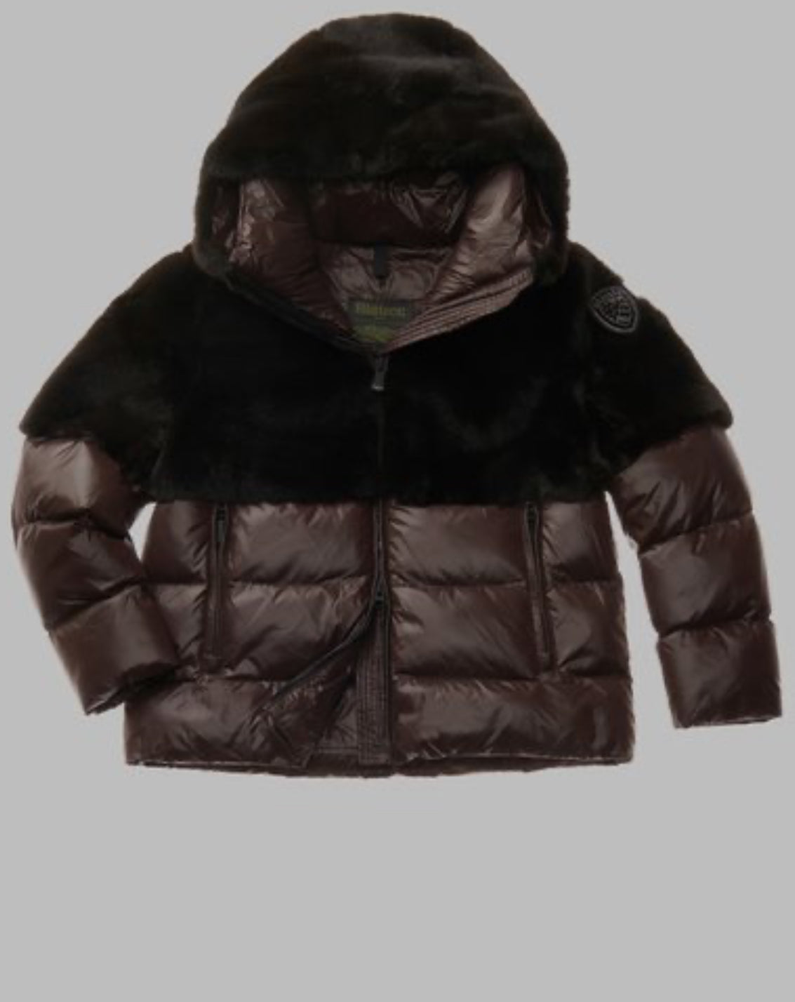 Blauer bordblack